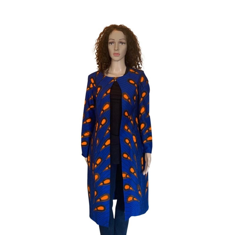 Ankara African Print Coat